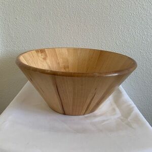 Ikea wooden bowl Sweden vintage? Some use marks. See pictures